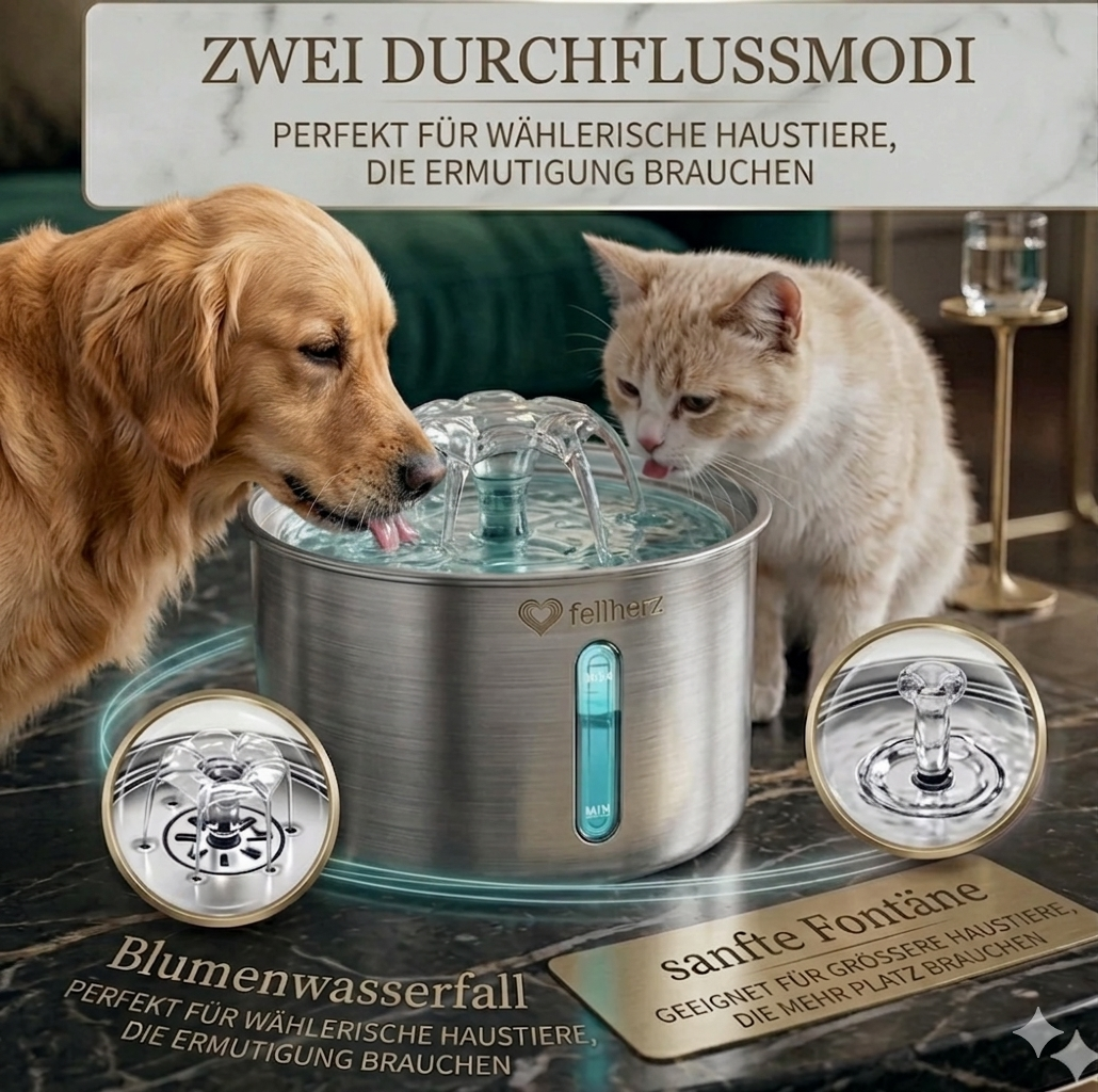 Automatischer Wassertrinkbrunnen
