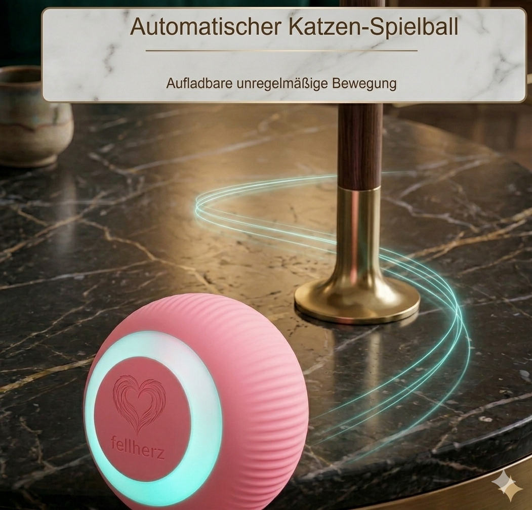 Interaktiver Spielball mit Beleuchtung